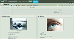 Desktop Screenshot of angel108.deviantart.com