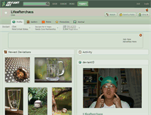 Tablet Screenshot of lifeafterchaos.deviantart.com