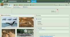 Desktop Screenshot of anitina.deviantart.com