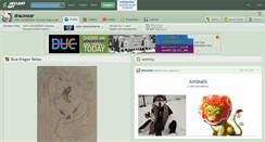 Desktop Screenshot of dracosear.deviantart.com