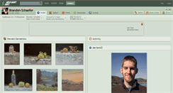 Desktop Screenshot of brandon-schaefer.deviantart.com