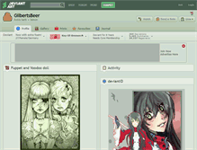 Tablet Screenshot of gilbertsbeer.deviantart.com