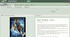 Desktop Screenshot of faiden.deviantart.com