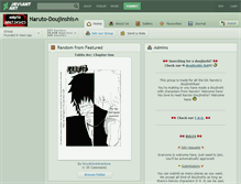 Tablet Screenshot of naruto-doujinshis.deviantart.com