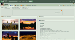 Desktop Screenshot of devi84.deviantart.com