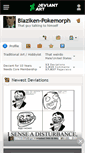 Mobile Screenshot of blaziken-pokemorph.deviantart.com