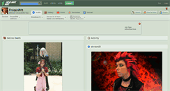 Desktop Screenshot of frozenifrit.deviantart.com