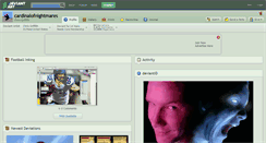 Desktop Screenshot of cardinalofnightmares.deviantart.com