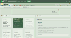 Desktop Screenshot of aaliona.deviantart.com