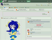 Tablet Screenshot of giss-chan.deviantart.com