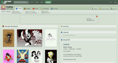 Desktop Screenshot of hotrob.deviantart.com