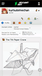 Mobile Screenshot of kurisuteinechan.deviantart.com