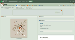 Desktop Screenshot of kyagi.deviantart.com