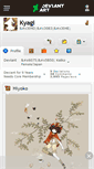 Mobile Screenshot of kyagi.deviantart.com