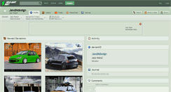 Desktop Screenshot of jandmdesign.deviantart.com