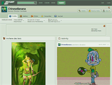 Tablet Screenshot of chinesebanana.deviantart.com