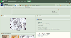 Desktop Screenshot of ellie182.deviantart.com