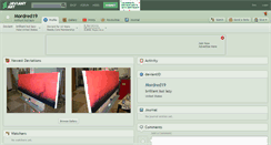 Desktop Screenshot of mordred19.deviantart.com