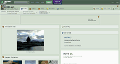 Desktop Screenshot of m374ni3.deviantart.com