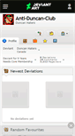 Mobile Screenshot of anti-duncan-club.deviantart.com