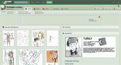 Desktop Screenshot of forbidden-turkey.deviantart.com
