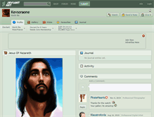 Tablet Screenshot of kevsoraone.deviantart.com