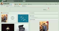 Desktop Screenshot of designer2007.deviantart.com