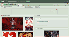 Desktop Screenshot of decadeofsmackdownv2.deviantart.com