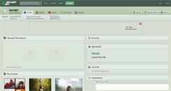 Desktop Screenshot of laurapl.deviantart.com