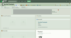 Desktop Screenshot of dewnoirthanksplz.deviantart.com