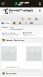 Mobile Screenshot of dewnoirthanksplz.deviantart.com