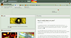 Desktop Screenshot of heroofsinnoh.deviantart.com