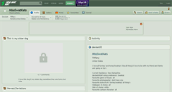 Desktop Screenshot of missswatkats.deviantart.com