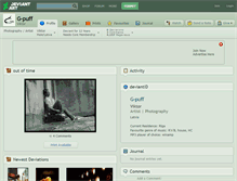 Tablet Screenshot of g-puff.deviantart.com