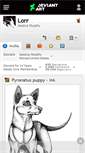 Mobile Screenshot of lorr.deviantart.com