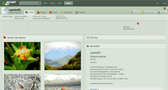 Desktop Screenshot of namto90.deviantart.com