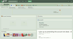 Desktop Screenshot of bunnyfox.deviantart.com