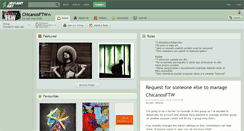 Desktop Screenshot of chicanosftw.deviantart.com