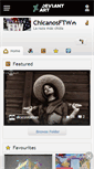 Mobile Screenshot of chicanosftw.deviantart.com