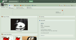 Desktop Screenshot of elfvin.deviantart.com
