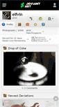 Mobile Screenshot of elfvin.deviantart.com