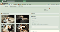 Desktop Screenshot of plasterlina.deviantart.com