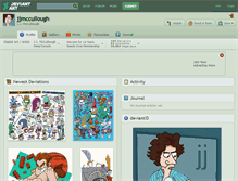 Tablet Screenshot of jjmccullough.deviantart.com