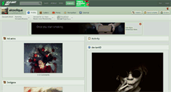 Desktop Screenshot of alcoolique.deviantart.com