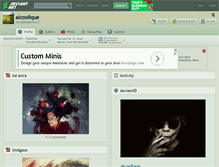 Tablet Screenshot of alcoolique.deviantart.com