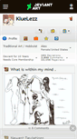 Mobile Screenshot of kluelezz.deviantart.com