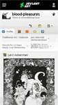 Mobile Screenshot of blood-pleasures.deviantart.com
