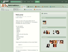 Tablet Screenshot of bestcreations.deviantart.com