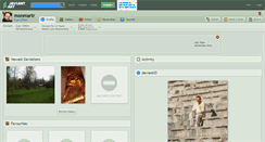 Desktop Screenshot of monmartr.deviantart.com
