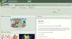 Desktop Screenshot of greatmik.deviantart.com